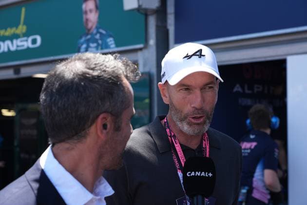 Formula 1 Grand Prix Monaco 2025 25 05 2025, Circuit de Monaco, Monte Carlo, Formula 1 Grand Prix Monaco 2025 ,in the picture French soccer player Zinedine Zidane nordphotoxGmbHx xBratic nph00250