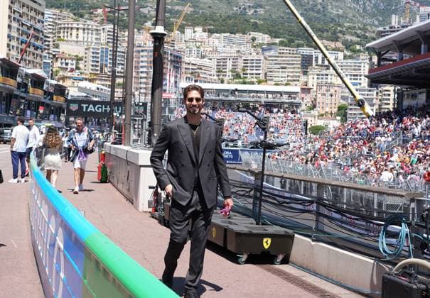 Formula 1 Grand Prix Monaco 2025 25 05 2025, Circuit de Monaco, Monte Carlo, Formula 1 Grand Prix Monaco 2025 ,in the picture goalkeeper Kevin Trapp Eintracht Frankfurt nordphotoxGmbHx xBratic nph00250