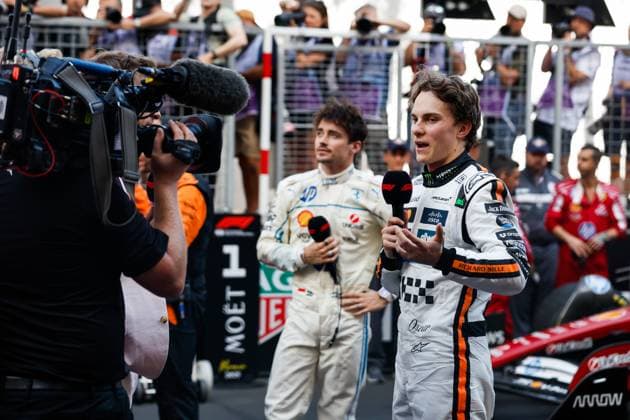 F1 - MONACO GRAND PRIX 2025 PIASTRI Oscar (aus), McLaren F1 Team MCL39, portrait during the Formula 1 Tag Heuer Grand Prix de Monaco, 8th round of the 2025 FIA Formula One World Championship, WM, Weltmeisterschaft from May 23 to 25, 2025 on the Circuit de Monaco, in Monte-Carlo, Monaco - Monte-CarloMonaco  Copyright: xJavierxJimenezx