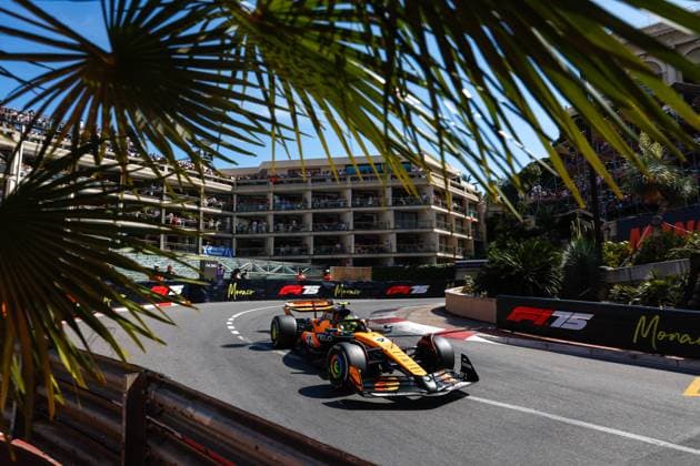 4 Lando Norris GBR, McLaren F1 Team , F1 Grand Prix of Monaco at Circuit de Monaco on May 25, 2025 in Monte Carlo, Monaco Photo by HOCH ZWEI Monte Carlo Monaco