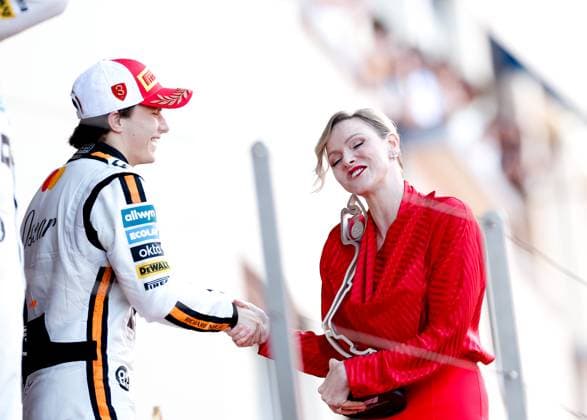Formula 1, Monaco GP in Monte Carlo - Charlene of Monaco accidentally honours Oscar Piastri