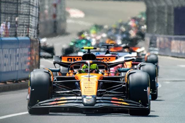 Formula 1 GP Monaco Sunday, 25 05 2025 Lando Norris 4, McLaren Formula 1 Team Formula 1 GP Monaco Sunday, 25 05 2025 Copyright: xBEAUTIFULxSPORTS Erlhofx