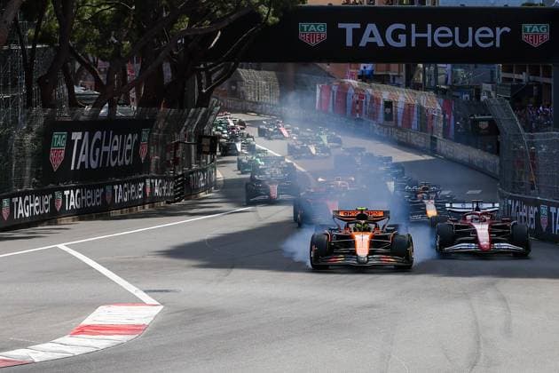 Start of the Race, Sunday, Formula 1 Tag Heurer Grand Prix de Monaco 2025 at Monte Carlo (MC), may 23-25 2025 Formula 1 Tag Heurer Grand Prix de Monaco 2025