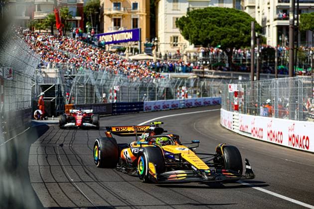 Lando Norris (GBR) - McLaren Formula 1 Team - McLaren MCL39 - Mercedes during the Race, Sunday, Formula 1 Tag Heurer Grand Prix de Monaco 2025 at Monte Carlo (MC), may 23-25 2025 Formula 1 Tag Heurer Grand Prix de Monaco 2025