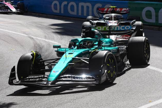 Formula1 GP Monaco Sunday, 25 05 2025 Lance Stroll 18, Aston Martin Aramco F1 Team Formula1 GP Monaco Sunday, 25 05 2025 Copyright: xBEAUTIFULxSPORTS Erlhofx