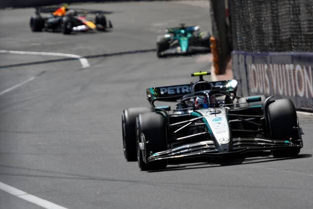 Formula1 GP Monaco Sunday, 25 05 2025 Andrea Kimi Antonelli 12, Mercedes AMG Petronas F1 Team Formula1 GP Monaco Sunday, 25 05 2025 Copyright: xBEAUTIFULxSPORTS Erlhofx
