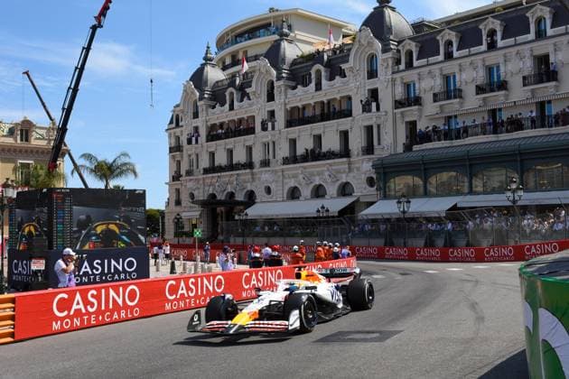 Formula1 GP Monaco Sunday, 25 05 2025 Isack Hadjar, 6, Visa Cash App RB Formula One Team Formula1 GP Monaco Sunday, 25 05 2025 Copyright: xBEAUTIFULxSPORTS Erlhofx