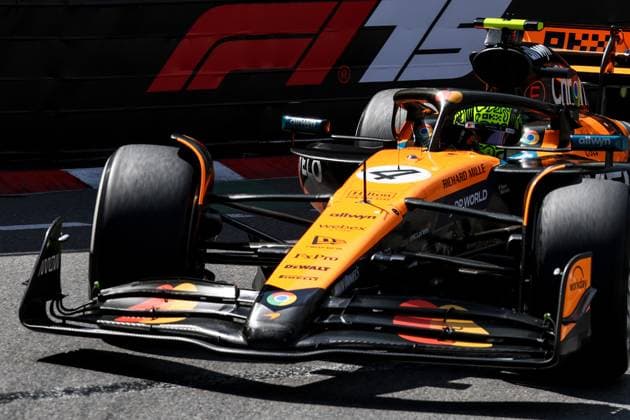 FORMULE 1 : Grand Prix de Monaco 2025 - Monte carlo - 25 05 2025 4 Lando Norris (GBR) McLaren F1 Team (GBR) MCL39 Mercedes during the 2025 Formula One Monaco Grand Prix, 8th round of the 2025 Formula 1 World Championship, WM, Weltmeisterschaft taking place from May 23 to 25, 2025 on circuit de Monaco in Monaco (MCO) MONACOMonaco  Copyright: xMPSxAGENCYx