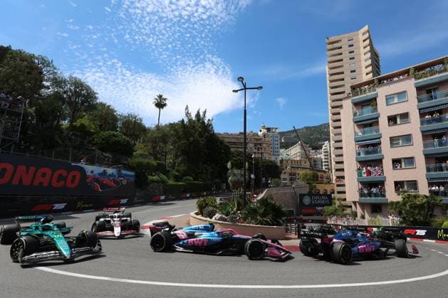 FORMULE 1 : Grand Prix de Monaco 2025 - Monte carlo - 25 05 2025 First lap during the 2025 Formula One Monaco Grand Prix, 8th round of the 2025 Formula 1 World Championship, WM, Weltmeisterschaft taking place from May 23 to 25, 2025 on circuit de Monaco in Monaco (MCO) MONACOMonaco  Copyright: xMPSxAGENCYx