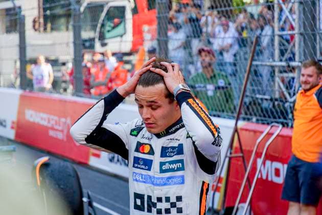 FORMULE 1 : Grand Prix de Monaco 2025 - Monte carlo - 25 05 2025 4 Lando Norris (GBR) McLaren F1 Team (GBR) MCL39 Mercedes during the 2025 Formula One Monaco Grand Prix, 8th round of the 2025 Formula 1 World Championship, WM, Weltmeisterschaft taking place from May 23 to 25, 2025 on circuit de Monaco in Monaco (MCO) MONACOMonaco  Copyright: xMPSxAGENCYx