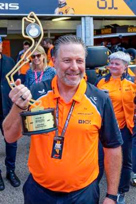 FORMULE 1 : Grand Prix de Monaco 2025 - Monte carlo - 25 05 2025 Zak Brown (USA) McLaren F1 Team C.E.O. MONACOMonaco  Copyright: xMPSxAGENCYx