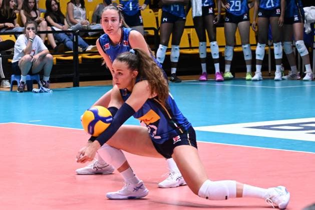 Gaia Giovannini ( Italy ) during the match Italy vs Germany at Pala Panini Modena 25may2025 , AIA AeQuilibrium Cup Women Elite.  Copyright: xDuilioxDellaxLibera IPAxSportx xipa-agency.netx xx IPA_58240397 IPA_Agency_IPA58240397