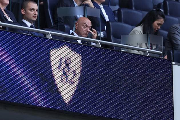 London, England, 25th May 2025. Chairman of Tottenham Daniel Levy during the Tottenham Hotspur vs Brighton and Hove Albion Premier League match at the Tottenham Hotspur Stadium, London. Picture credit should read: Paul Terry Sportimage EDITORIAL USE ONLY. No use with unauthorised audio, video, data, fixture lists, club league logos or live services. Online in-match use limited to 120 images, no video emulation. No use in betting, games or single club league player publications. SPI_033_PT_Tottenham_Brighton SPI-3959-0033