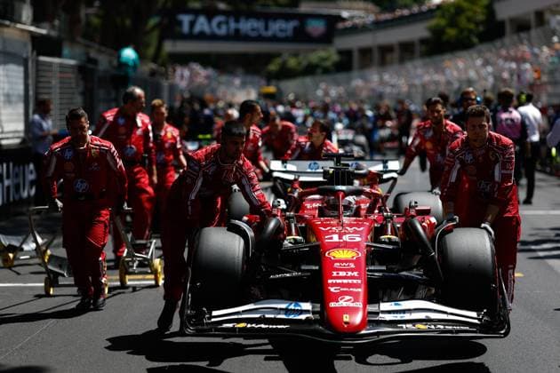 16 Charles Leclerc MCO, Scuderia Ferrari HP , F1 Grand Prix of Monaco at Circuit de Monaco on May 25, 2025 in Monte Carlo, Monaco Photo by HOCH ZWEI Monte Carlo Monaco