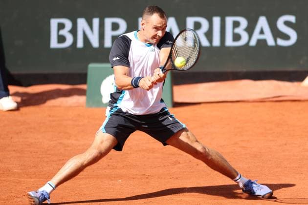 Roland Garros 2025 Roman Safiullin during Roland Garros 2025 tennis tournament in Paris France on 25 May 2025. Paris France  Copyright: xFotoxOlimpikx originalFilename:jastrzebowski-rolandga250525_np9WP.jpg