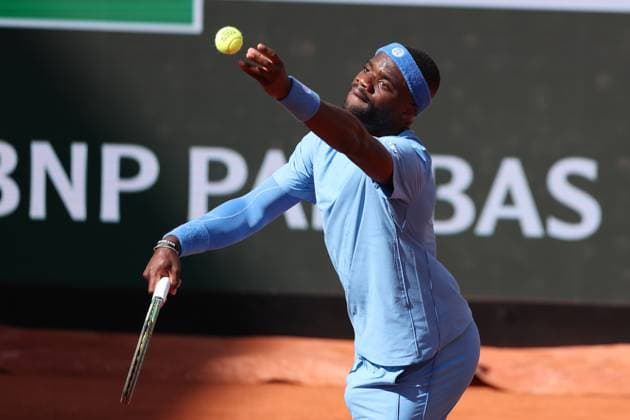 Roland Garros 2025 Frances Tiafoe during Roland Garros 2025 tennis tournament in Paris France on 25 May 2025. Paris France  Copyright: xFotoxOlimpikx originalFilename:jastrzebowski-rolandga250525_npXgh.jpg
