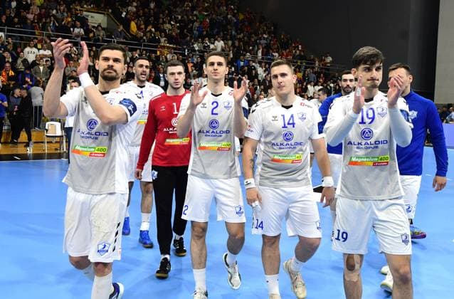 Handball, EHF European Cup Final, HC Alkaloid - AEK Athens