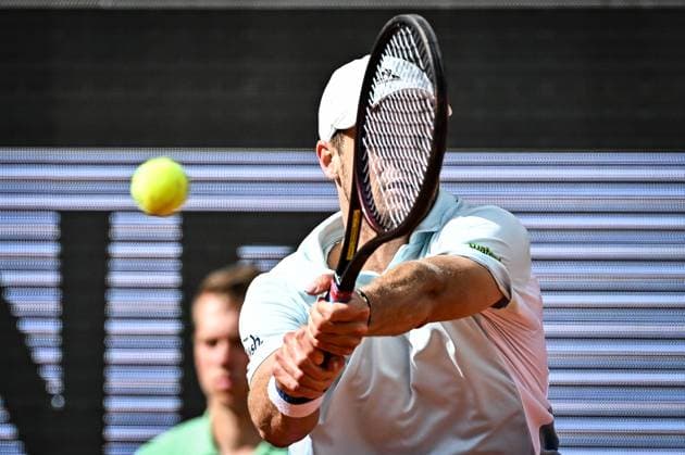 May 25, 2025, Paris, France, France: Yannick HANFMANN of Germany during the first day of Roland-Garros 2025, French Open 2025, Grand Slam tennis tournament at Roland-Garros Stadium on May 25, 2025 in Paris, France. Paris France - ZUMAm308 20250525_zsp_m308_059 Copyright: xMatthieuxMirvillex