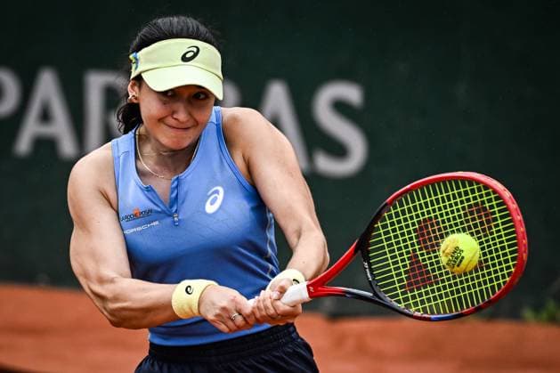 May 25, 2025, Paris, France, France: Eva LYS of Germany during the first day of Roland-Garros 2025, French Open 2025, Grand Slam tennis tournament at Roland-Garros Stadium on May 25, 2025 in Paris, France. Paris France - ZUMAm308 20250525_zsp_m308_068 Copyright: xMatthieuxMirvillex