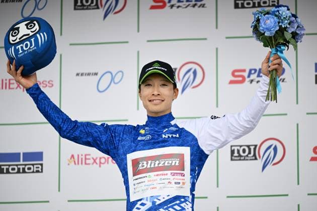 Atsushi Oka (BLZ), MAY 25, 2025 - Cycling : Tour of Japan 2025 8th stage Award ceremony Speed Channel Tokyo in Tokyo, Japan. Noxthirdxpartyxsales  (291776526)