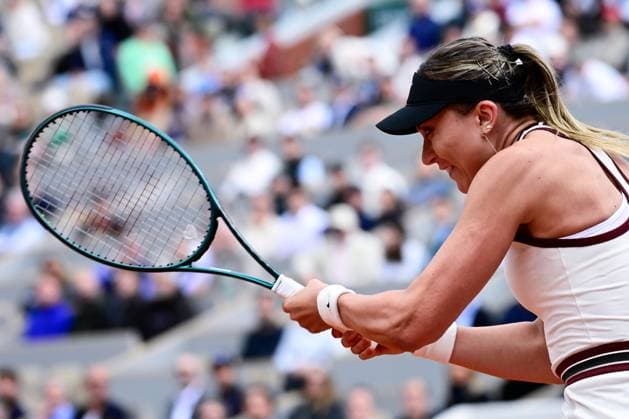 TENNIS : Roland Garros 2025 - Internationaux de France - 26 05 2025 Paula Badosa ( Spain ) during the 2025 French Open at Roland Garros on May 26, 2025 in Paris, France. ( Photo Dante Badano PSNewz ) - ParisFrance  Copyright: xx