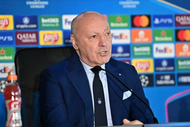 Giuseppe Marotta during seen during the Inter media Day during Inter Champions League Media Day, UEFA Champions League football match in Appiano Gentile, Italy, May 26 2025  Copyright: xTommasoxFimiano IPAxSportx xipa-agency.netx xx IPA_58274247 IPA_Agency_IPA58274247