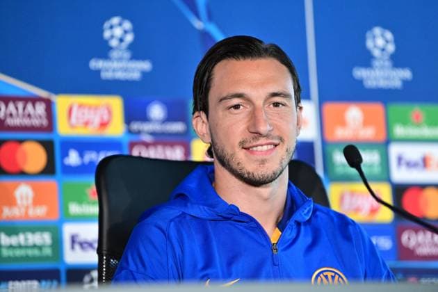 Matteo Darmian seen during the Inter media Day during Inter Champions League Media Day, UEFA Champions League football match in Appiano Gentile, Italy, May 26 2025  Copyright: xTommasoxFimiano IPAxSportx xipa-agency.netx xx IPA_58274277 IPA_Agency_IPA58274277