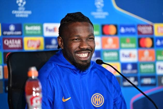 Football, CL, Inter Milan, Press conference