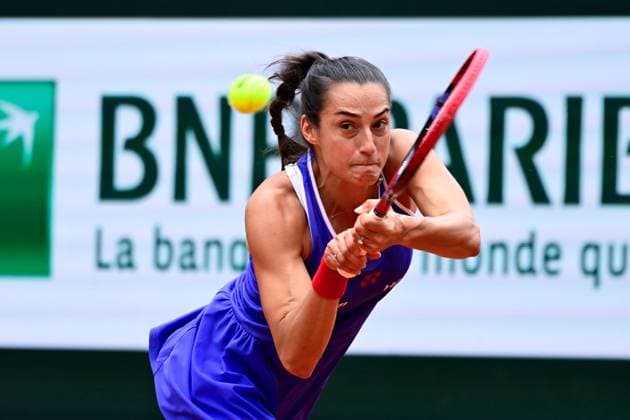 TENNIS : Roland Garros 2025 - Internationaux de France - 26 05 2025 Caroline Garcia ( France ) during the 2025 French Open at Roland Garros on May 26, 2025 in Paris, France. ( Photo Dante Badano PSNewz ) - ParisFrance  Copyright: xx