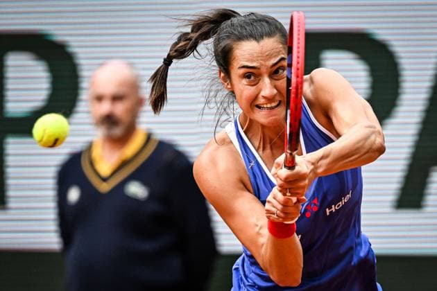 May 26, 2025, Paris, France, France: Caroline GARCIA of France during the second day of Roland-Garros 2025, French Open 2025, Grand Slam tennis tournament at Roland-Garros Stadium on May 26, 2025 in Paris, France. Paris France - ZUMAm308 20250526_zsp_m308_034 Copyright: xMatthieuxMirvillex