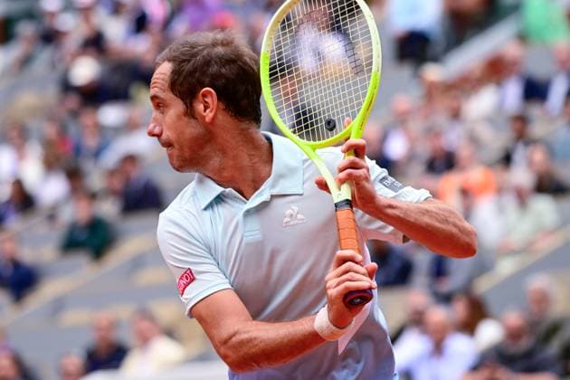 TENNIS : Roland Garros 2025 - Internationaux de France - 26 05 2025 Richard Gasquet ( France ) during the 2025 French Open at Roland Garros on May 26, 2025 in Paris, France. ( Photo Dante Badano PSNewz ) - ParisFrance  Copyright: xx