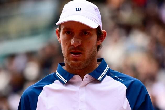 TENNIS : Roland Garros 2025 - Internationaux de France - 26 05 2025 Nicolas Jarry ( Chile ) during the 2025 French Open at Roland Garros on May 26, 2025 in Paris, France. ( Photo Dante Badano PSNewz ) - ParisFrance  Copyright: xx