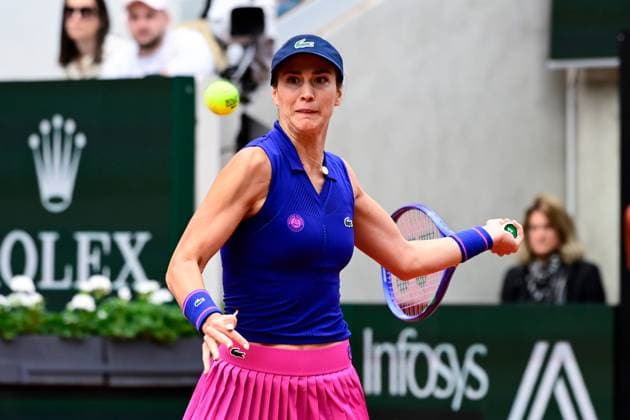 TENNIS : Roland Garros 2025 - Internationaux de France - 26 05 2025 Bernarda Pera ( USA ) during the 2025 French Open at Roland Garros on May 26, 2025 in Paris, France. ( Photo Dante Badano PSNewz ) - ParisFrance  Copyright: xx