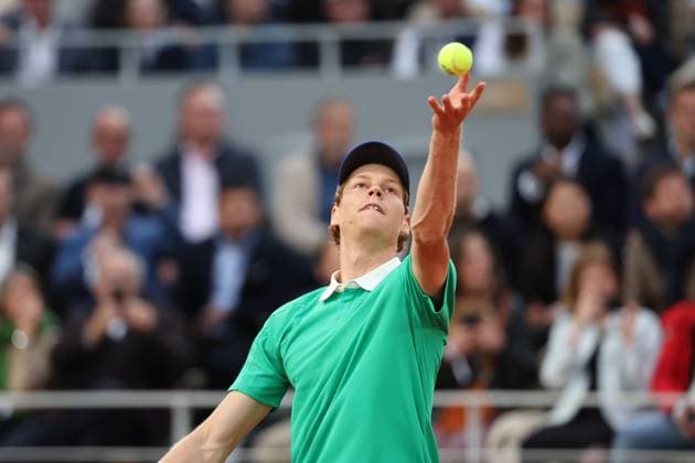 ROLAND GARROS 2025 Thierry Larret MAXPPP - PARIS (75) 26 05 2025 Thierry Larret Maxppp. Tennis. Roland Garros 2025. Internationaux de France de tennis. Stade Roland Garros, Paris (75). Le 26 mai. Court Phillipe Chatrier : Jannik SINNER (ITA) vs Arthur RINDERKNECH (FRA) - Tennis. Roland Garros 2025. French Open tennis tournament. Roland Garros Stadium, Paris (75) PARIS (75) STADE ROLAND GARROS PARIS ILE DE FRANCE FRANCE  Copyright: xMAXPPPxThierryxLarretx TLR202505269207 TLR202505269207