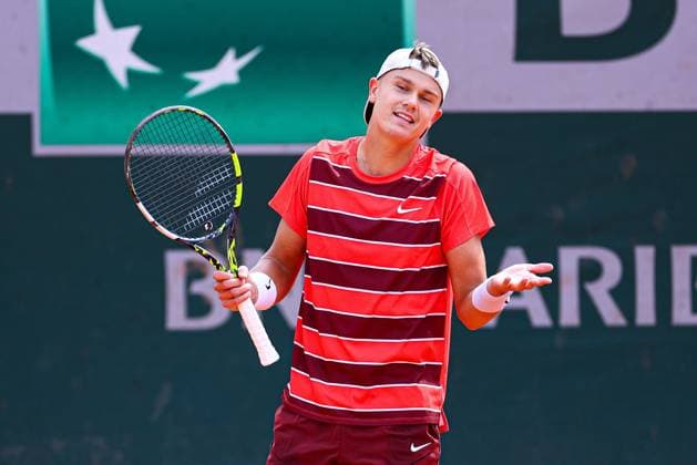 2025.05.26 Paryz French Open Roland Garros 2025 Roberto Bautista Agut - Holger Rune N z Holger Rune Foto Pawel Andrachiewicz PressFocus 2025.05.26 Paris Tennis French Open Roland Garros 2025 Roberto Bautista Agut - Holger Rune Holger Rune Credit: Pawel Andrachiewicz PressFocus NEWSPIX.PL --- newspix.pl POLAND OUT! 