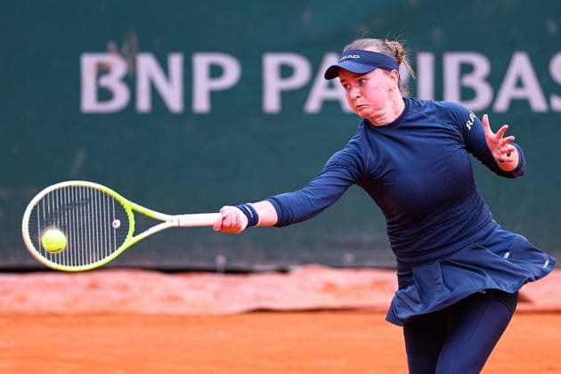 2025.05.26 Paryz French Open Roland Garros 2025 Barbora Krejcikova - Tatjana Maria N z Barbora Krejcikova Foto Pawel Andrachiewicz PressFocus 2025.05.26 Paris Tennis French Open Roland Garros 2025 Barbora Krejcikova - Tatjana Maria Barbora Krejcikova Credit: Pawel Andrachiewicz PressFocus NEWSPIX.PL --- newspix.pl POLAND OUT! 
