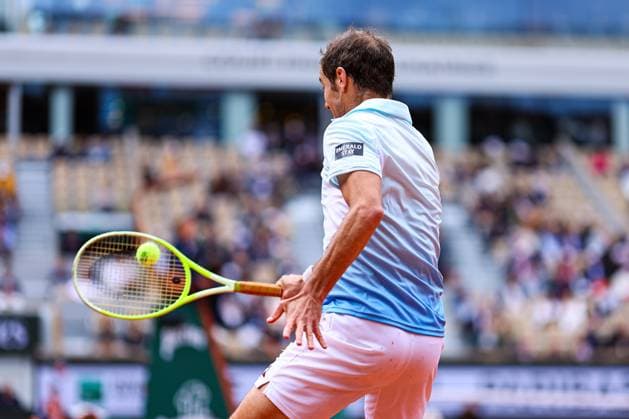 2025.05.26 Paryz French Open Roland Garros 2025 Terence Atmane - Richard Gasquet N z Richard Gasquet Foto Pawel Andrachiewicz PressFocus 2025.05.26 Paris Tennis French Open Roland Garros 2025 Terence Atmane - Richard Gasquet Richard Gasquet Credit: Pawel Andrachiewicz PressFocus NEWSPIX.PL --- newspix.pl POLAND OUT! 