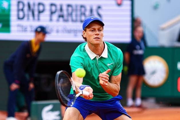 2025.05.26 Paryz French Open Roland Garros 2025 Jannik Sinner - Arthur Rinderknech N z Jannik Sinner Foto Pawel Andrachiewicz PressFocus 2025.05.26 Paris Tennis French Open Roland Garros 2025 Jannik Sinner - Arthur Rinderknech Jannik Sinner Credit: Pawel Andrachiewicz PressFocus NEWSPIX.PL --- newspix.pl POLAND OUT! 