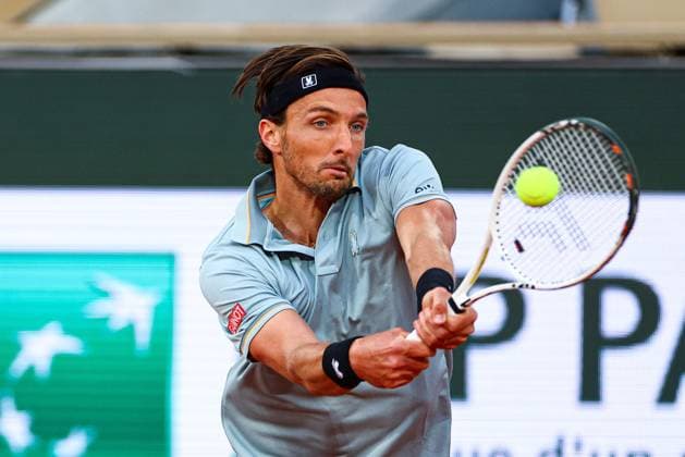 2025.05.26 Paryz French Open Roland Garros 2025 Jannik Sinner - Arthur Rinderknech N z Arthur Rinderknech Foto Pawel Andrachiewicz PressFocus 2025.05.26 Paris Tennis French Open Roland Garros 2025 Jannik Sinner - Arthur Rinderknech Arthur Rinderknech Credit: Pawel Andrachiewicz PressFocus NEWSPIX.PL --- newspix.pl POLAND OUT! 