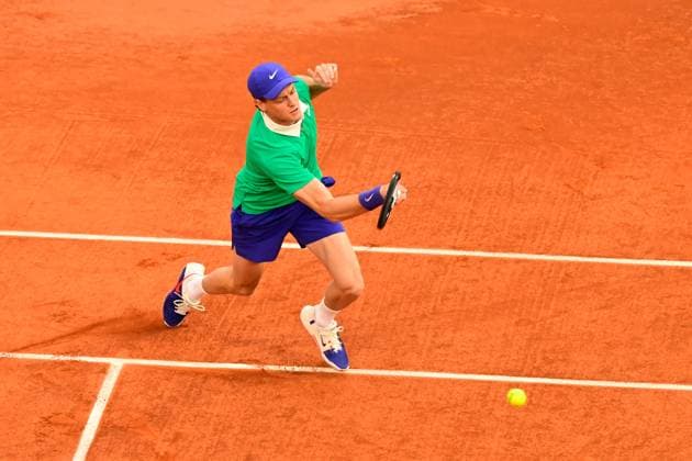 TENNIS : Roland Garros 2025 - Internationaux de France - 26 05 2025 Jannik Sinner ( Italy ) during the 2025 French Open at Roland Garros on May 26, 2025 in Paris, France. ( Photo Dante Badano PSNewz ) - ParisFrance  Copyright: xx
