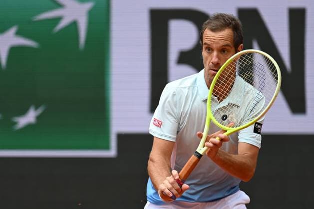 Roland Garros 2025: Richard Gasquet during his final Grand Slam tennis tournament against Terence ATMANE, on Philippe-Chatrier court on May 26, 2025, at Roland-Garros stadium in Paris, France. - 26 05 2025 - France Ile-de-France (region) Paris -  JulienxMattiax xLexPictorium LePictorium_0308849
