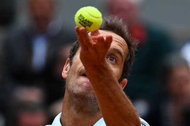 Roland Garros 2025: Richard Gasquet during his final Grand Slam tennis tournament against Terence ATMANE, on Philippe-Chatrier court on May 26, 2025, at Roland-Garros stadium in Paris, France. - 26 05 2025 - France Ile-de-France (region) Paris -  JulienxMattiax xLexPictorium LePictorium_0308854