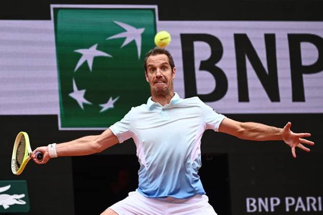 Roland Garros 2025: Richard Gasquet during his final Grand Slam tennis tournament against Terence ATMANE, on Philippe-Chatrier court on May 26, 2025, at Roland-Garros stadium in Paris, France. - 26 05 2025 - France Ile-de-France (region) Paris -  JulienxMattiax xLexPictorium LePictorium_0308857