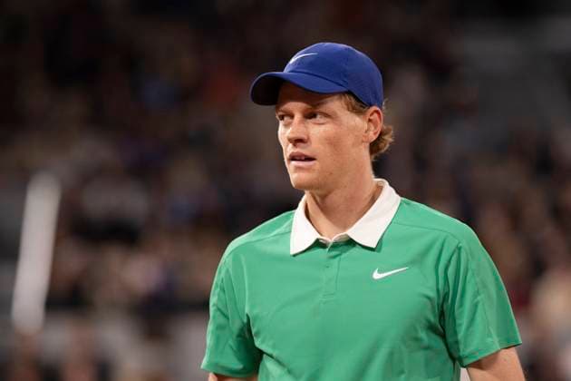 Roland Garros France - May 26, 2025: Jannik Sinner during the match between Arthur Rinderknech (FRA) and Jannik Sinner (ITA) valid for the Roland Garros 2025 tournament held in Paris, IF. ((6257) SPP) Copyright: x(6257)x xSPPx spp-en-6-FA_RMFC_26052514379