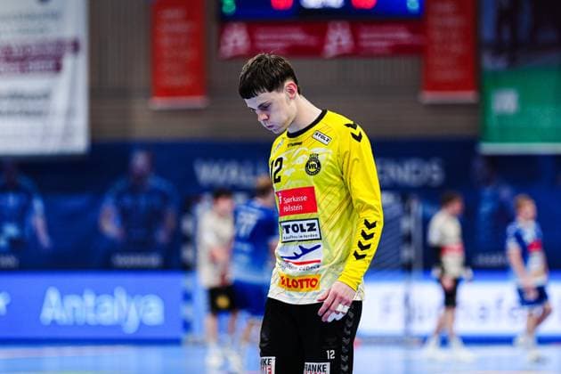 Paul Dreyer VfL Luebeck Schwartau, 12 GER, VfL Luebeck Schwartau vs Bergischer HC, Handball, 2 Bundesliga, Matchday 32, Season 2024 2025, 26 05 2025 GER, VfL Luebeck Schwartau vs Bergischer HC, Handball, 2 Bundesliga, Matchday 32, Season 2024 2025, 26 05 2025 Luebeck Copyright: xEibner-Pressefoto MarcelxvonxFehrnx EP_MFN