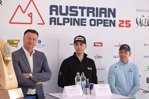 Golf, DP World Tour, Austrian Open, Press conference