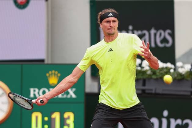 Alexander Zverev GER Tennis French Open 2025 Roland Garros Paris France 27 May 2025 Copyright: xJuergenxHasenkopfx