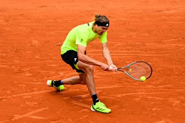 TENNIS : Roland Garros 2025 - Internationaux de France - 27 05 2025 Alexander Zverev ( Germany ) during the 2025 French Open at Roland Garros on May 27, 2025 in Paris, France. ( Photo Dante Badano PSNewz ) - ParisFrance  Copyright: xx