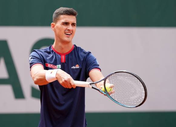 TENNIS - French Open 2025 PARIS,FRANCE,27.MAY.25 - TENNIS - ATP, Tennis Herren World Tour, French Open, Roland Garros, Grand Slam. Image shows Alexander Erler(AUT).  GEPAxpictures xMichaelxRiedler