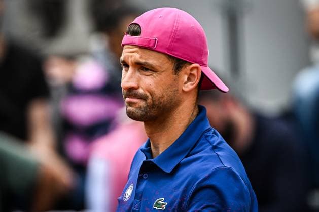 May 27, 2025, Paris, France, France: Grigor DIMITROV of Bulgaria during the third day of Roland-Garros 2025, French Open 2025, Grand Slam tennis tournament at Roland-Garros Stadium on May 27, 2025 in Paris, France. Paris France - ZUMAm308 20250527_zsp_m308_012 Copyright: xMatthieuxMirvillex